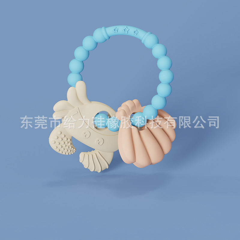 Wholesale Baby Silicone Bracelet Crab Shape Teether
